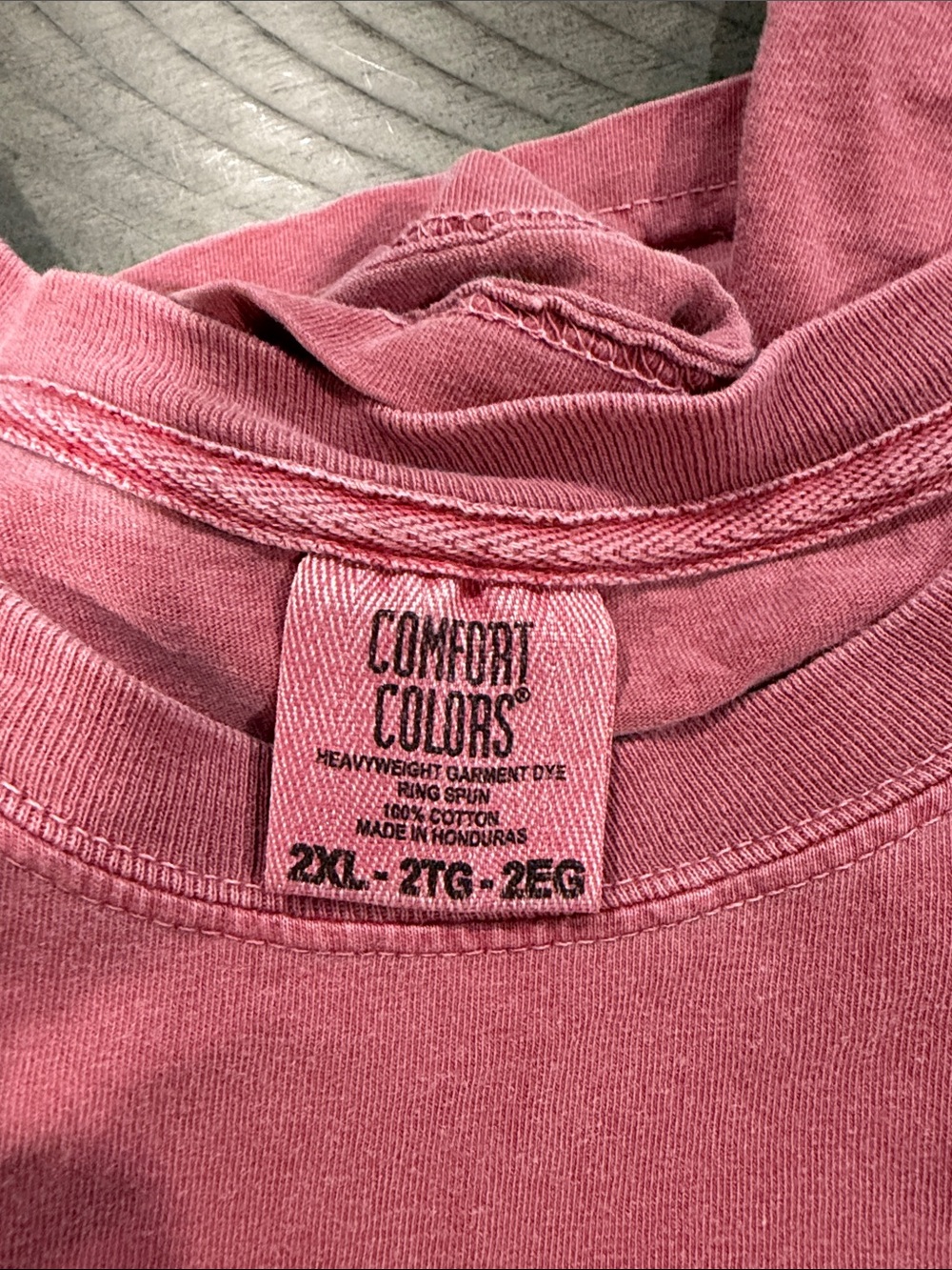 Comfort Colors Dusty Rose Crewneck Tee - Picture 2 of 2